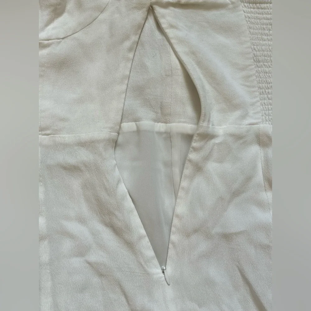 Wilfred Fable Linen Dress in matte pearl size 4 - Picture 6 of 11